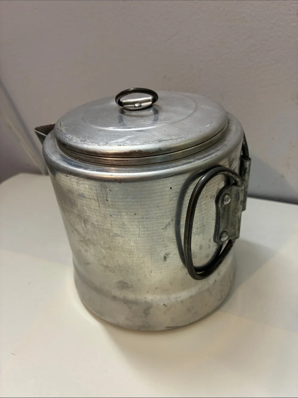 Aluminum Tea Kettle and Stock Pot Set - Silver